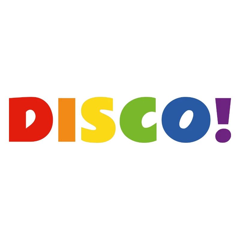 DISCO Regenbogen Text
