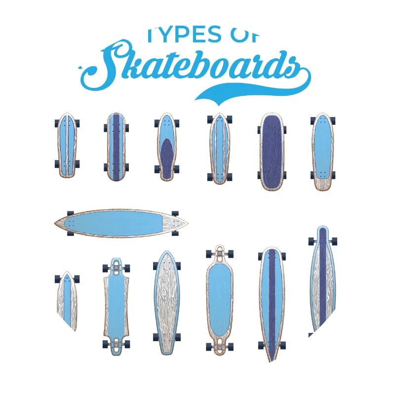 Types de skateboards Boy Design