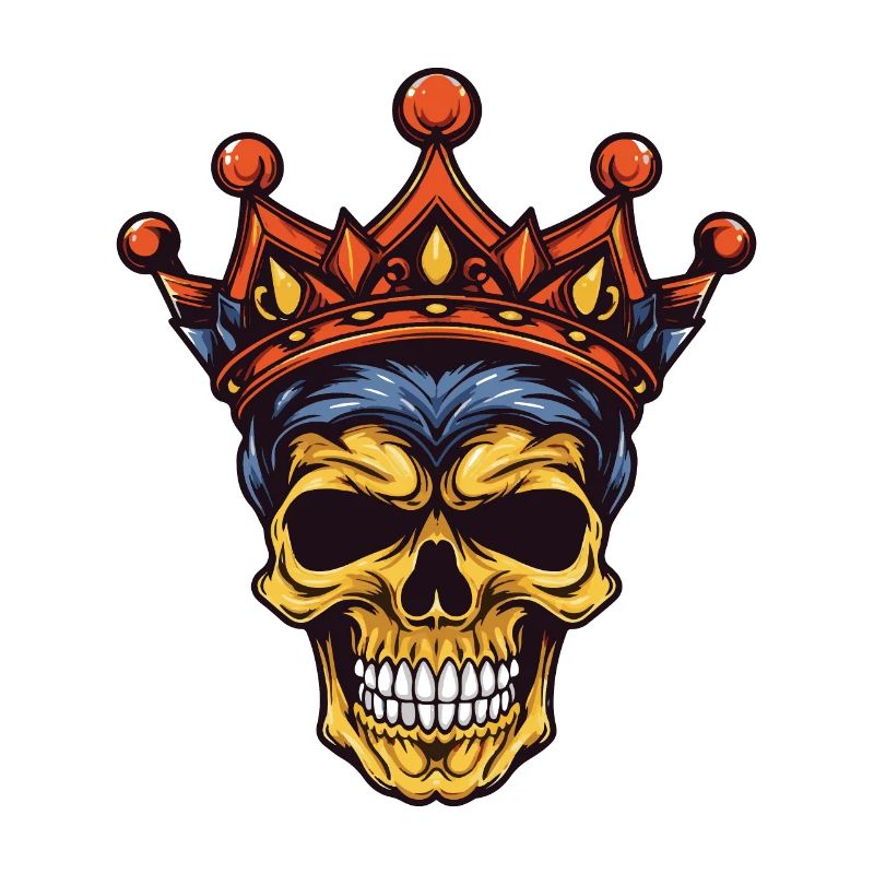 Skull King Crown