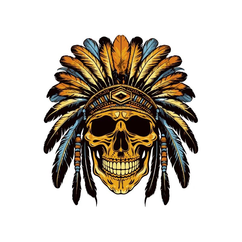 Chief Skull Apache Indian