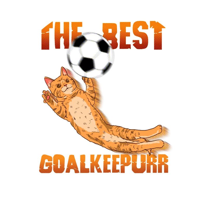 Soccer - Cat Best Goalkeeper - Funny Stadium