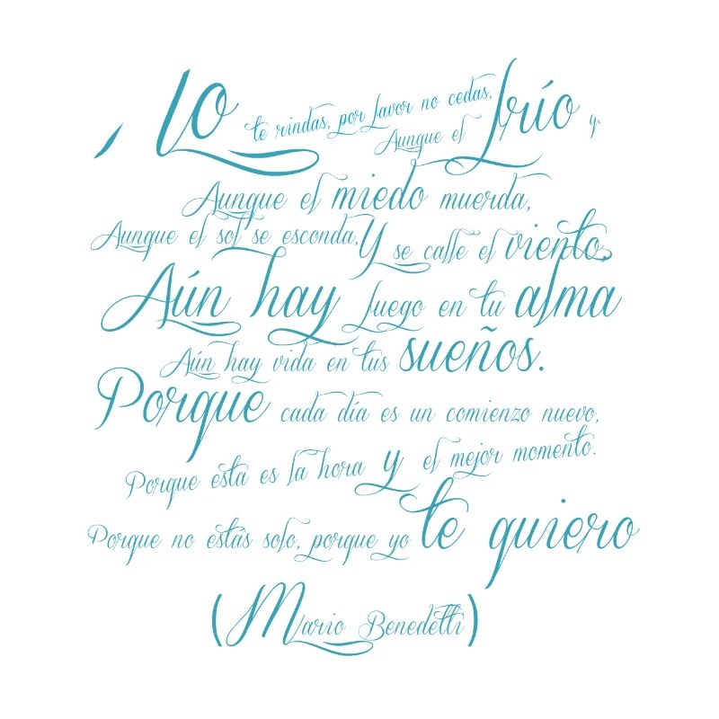 Poem Mario Benedetti