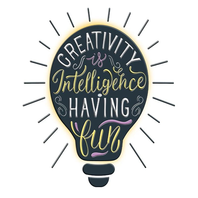 Creativity Is Intelligence Having Fun