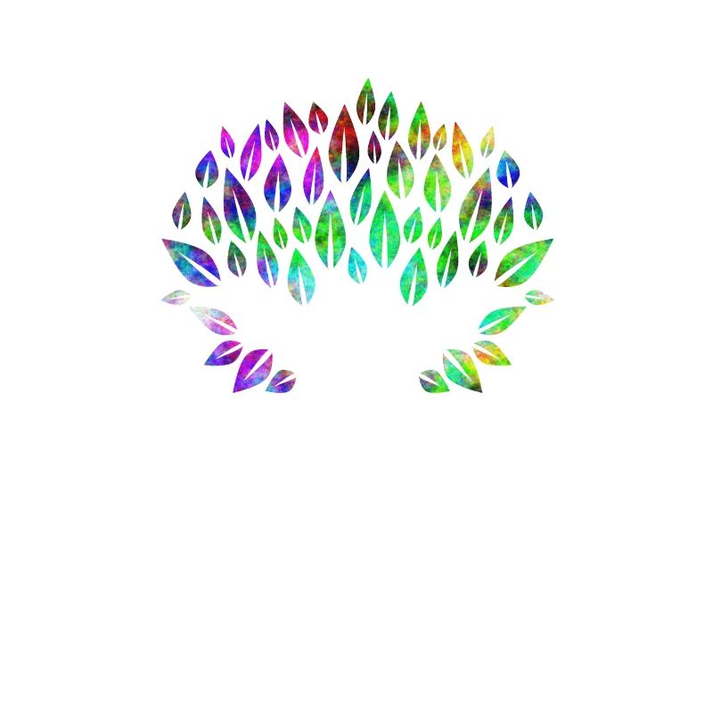 Hands tree psychedelic