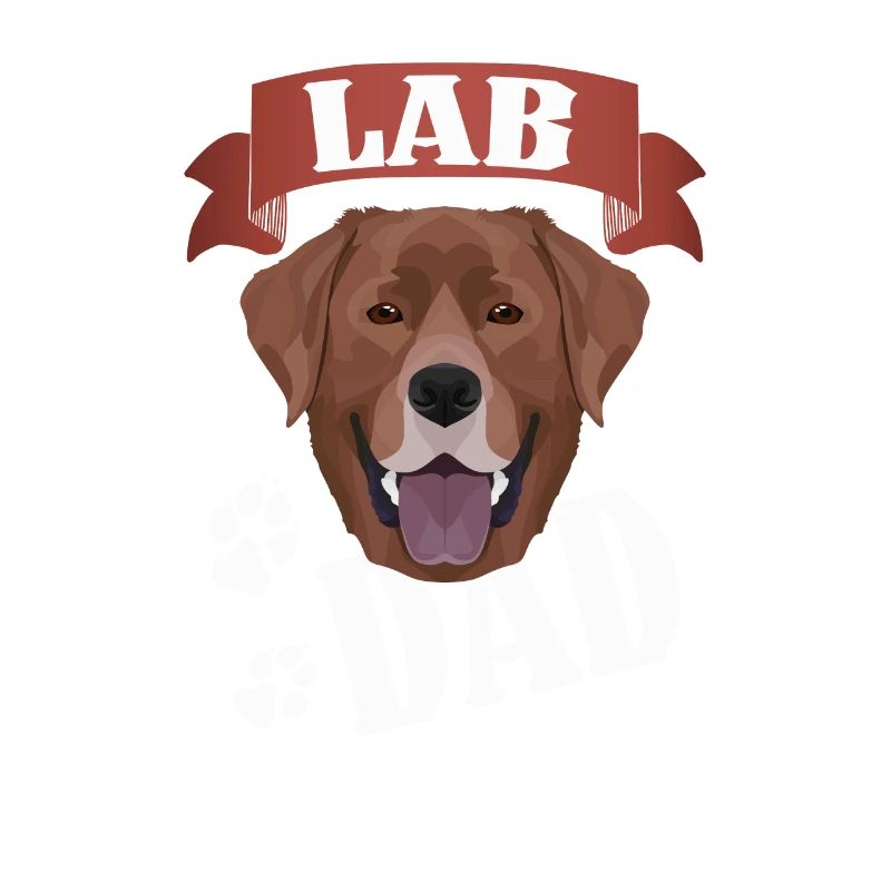 Chocolat Labrador Papa, Chien Papa