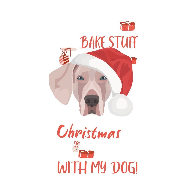 Joyeux Noël Weimaraner