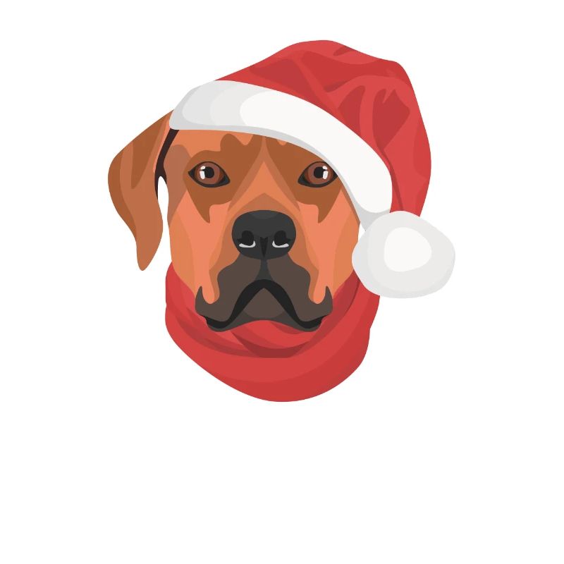 Rhodesian Ridgeback Joyeux Noël