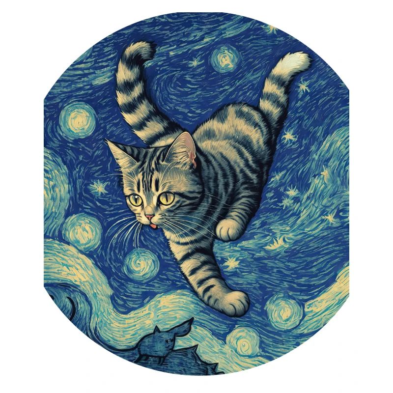 Surreal Impressionistic Cat Impressionism Cats Ar