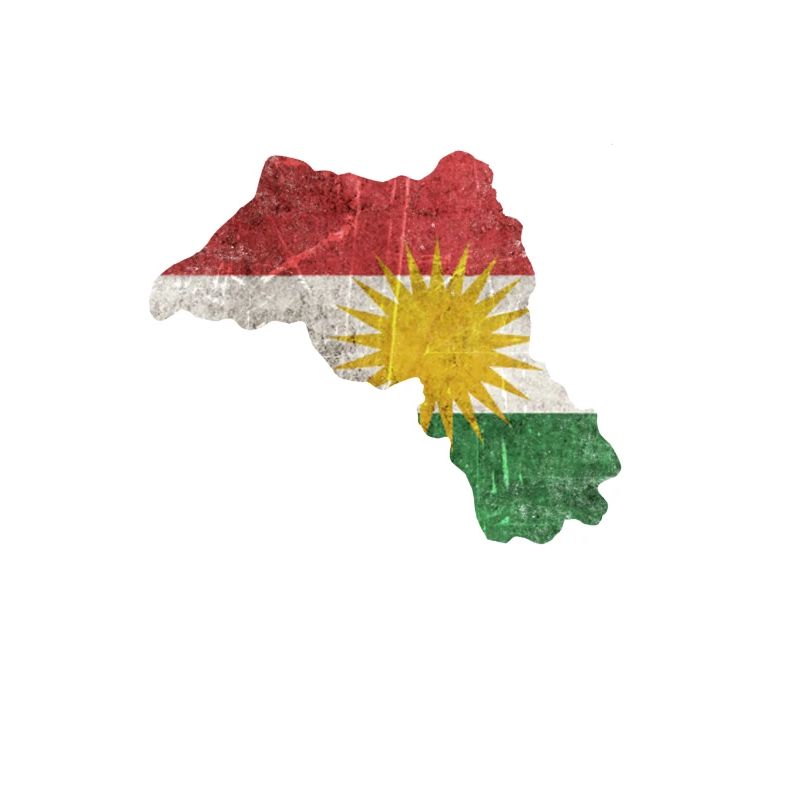 Cadeau kurde drapeau kurde