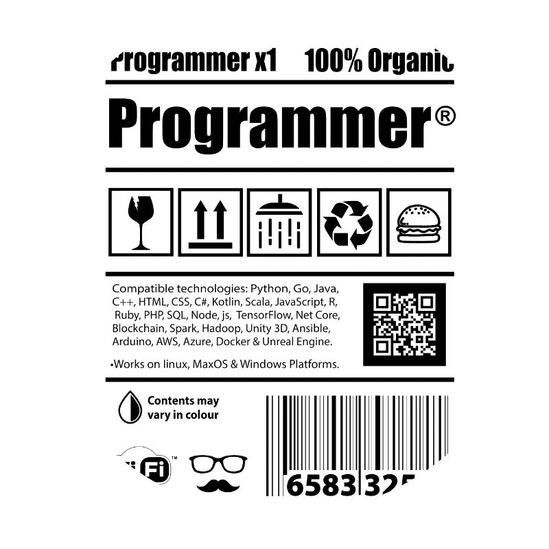 Programmeur programmeur cadeau de développeur de caféine