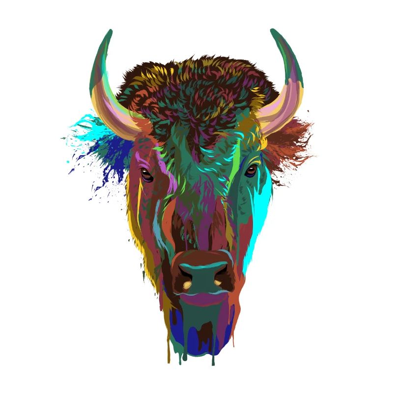 Splash Bison