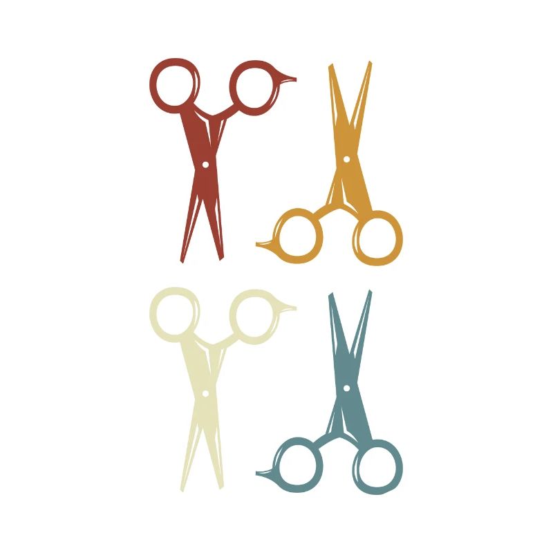 Coiffeur & coiffeuse, crésons de ciseaux