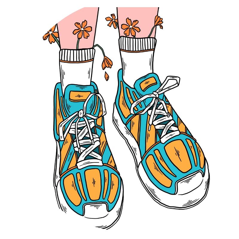 CHAUSSURES DE FLEURS