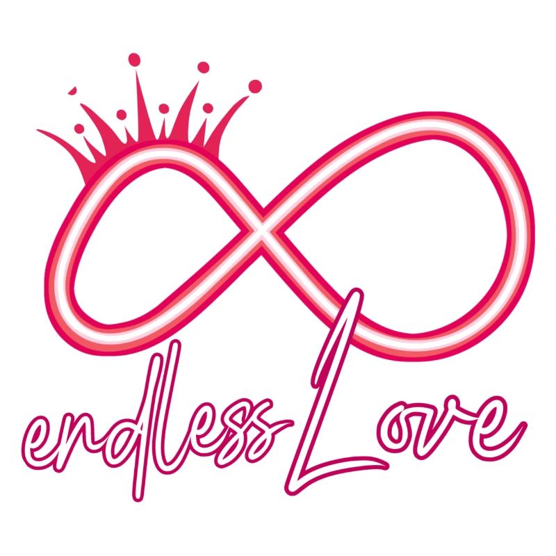 Symbole de l’infini de l’amour éternel