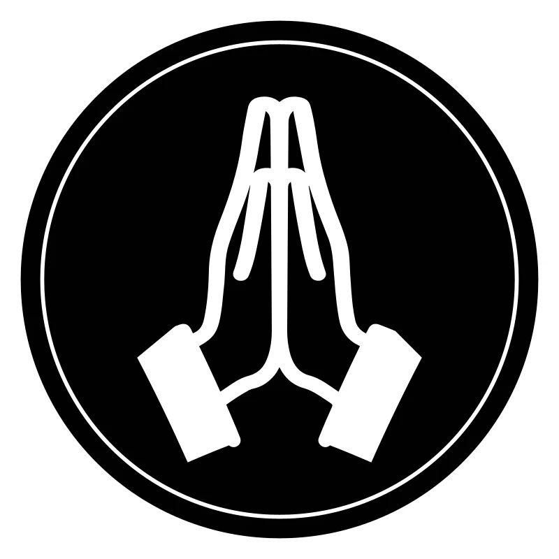 Pray Hands Circle