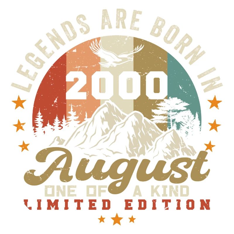Legenden wurden im August 2000 geboren 2000 August