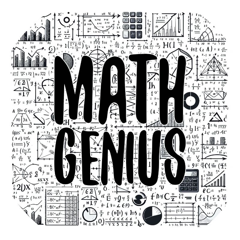 Math Genius Math Genius Math cadeau