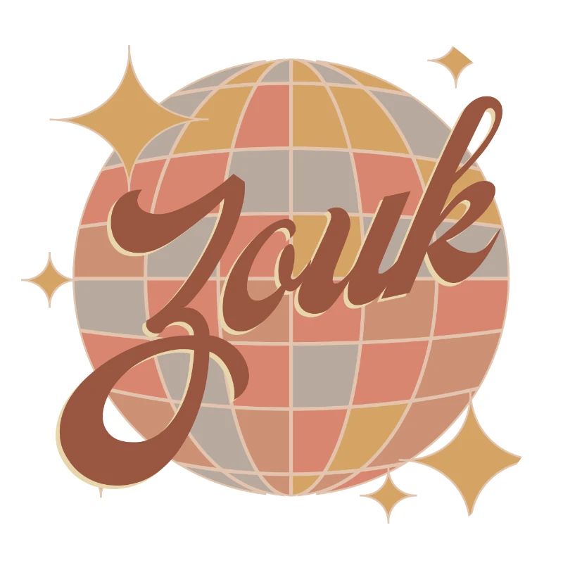 Zouk Dance Zouk Dancer Retro Vintage