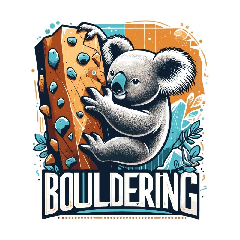 Bouldern Koala Geschenk