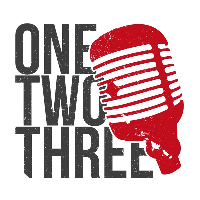 One Two Three Microphone (farbig)