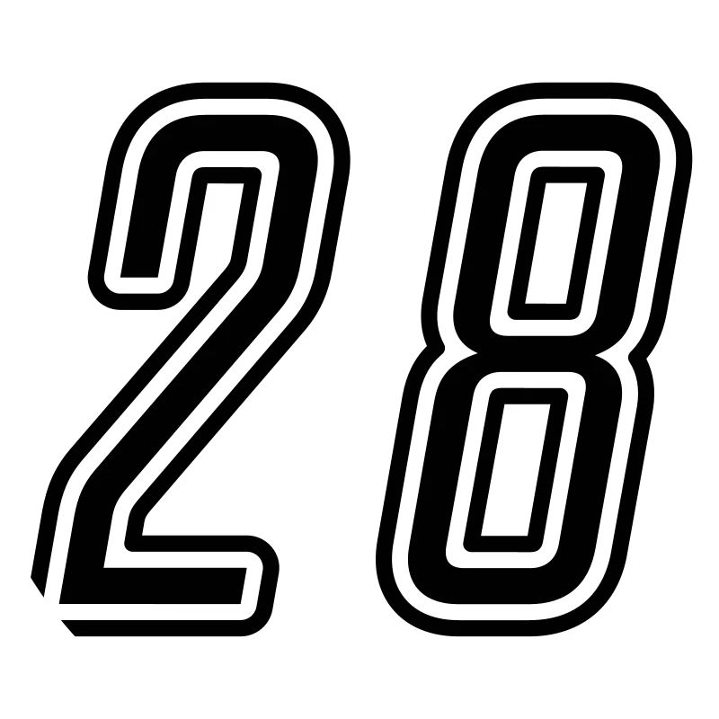 28 Numéro de numéro
