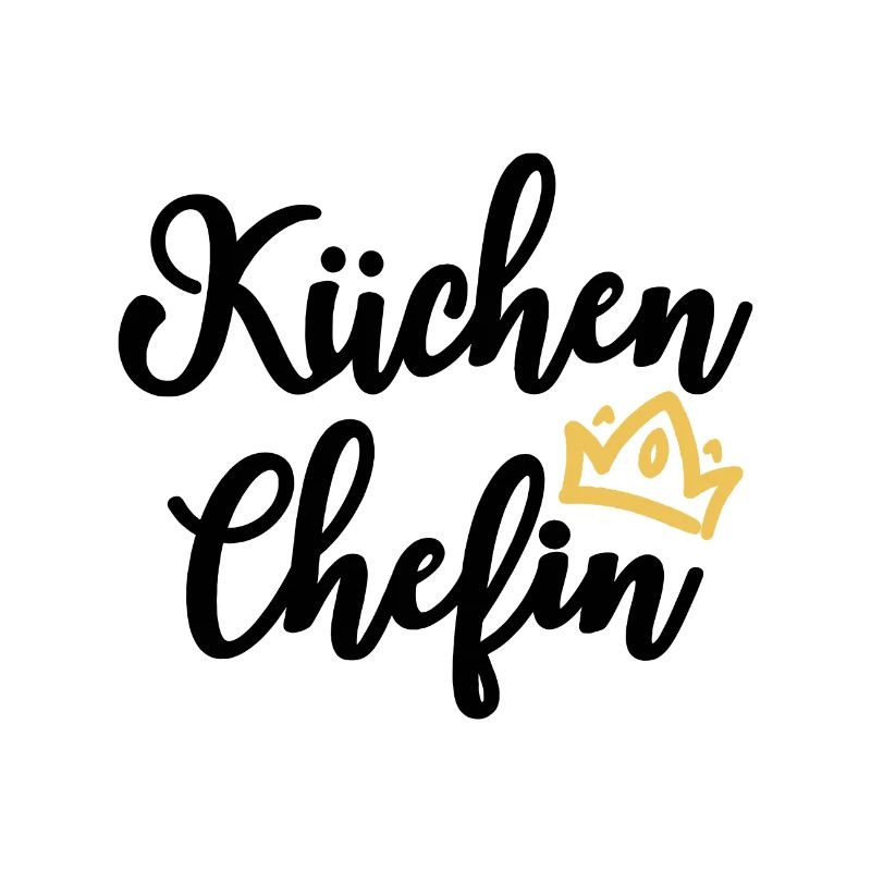 Küchen Chefin Köchin Krone