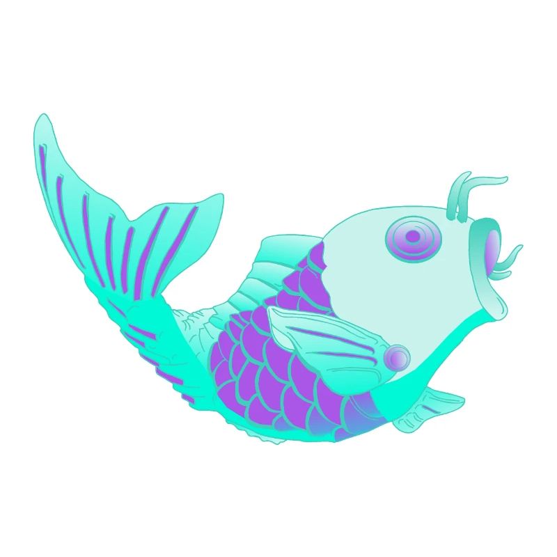 Poisson coloré