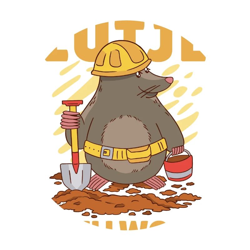 Lütje Mullworp Low German Mole