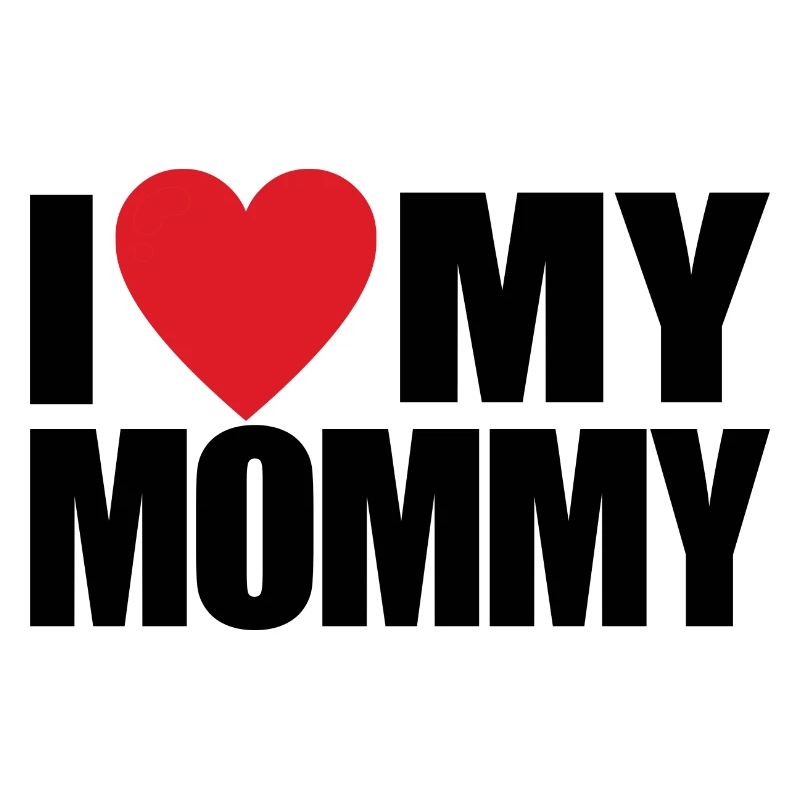 Ich liebe den Muttertag oder Valentinstag meiner Mama