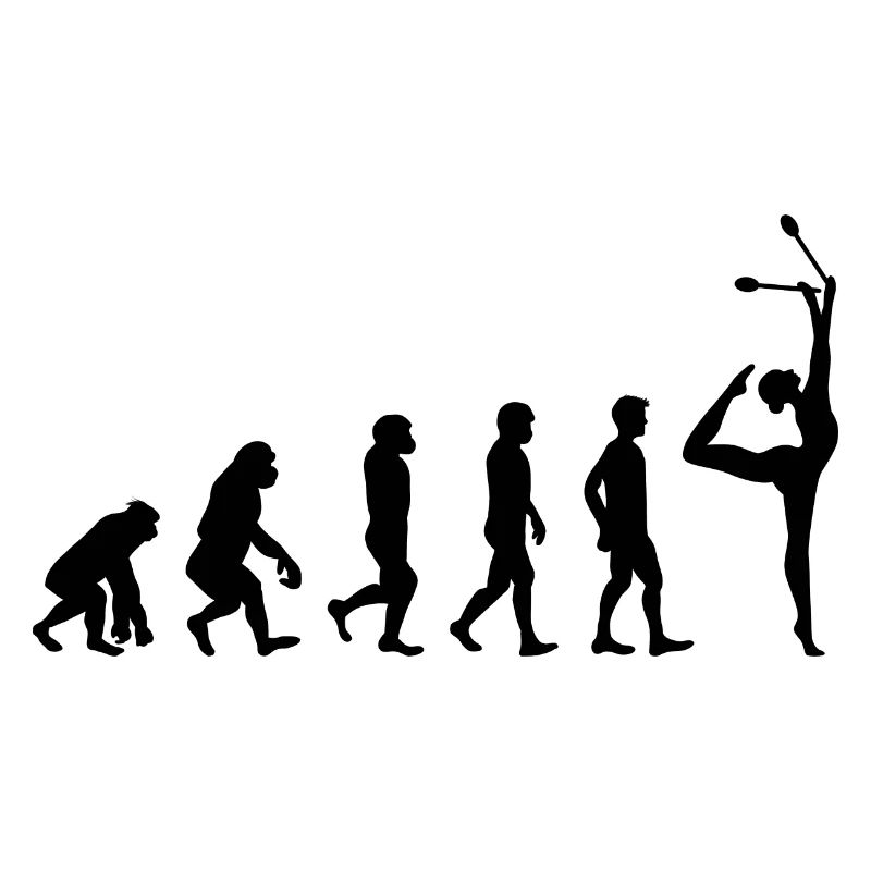Rhythmic Gymnastics Clubs Gymnast Evolution Funny