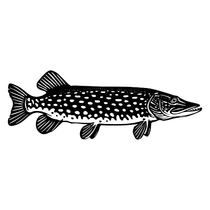 Target Fish Pike - Fish - Angler Gift