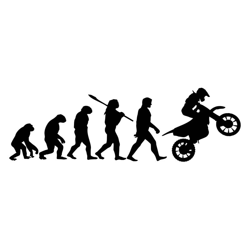 Enduro Motorcycle Evolution Moto Cross Man Men