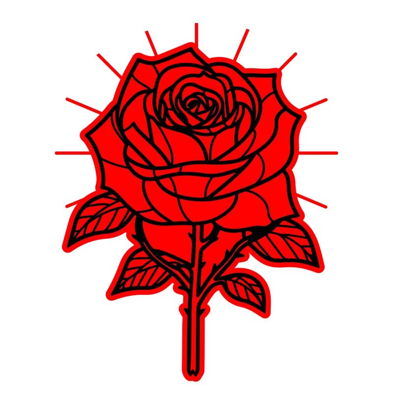 Épines de fleur de rose