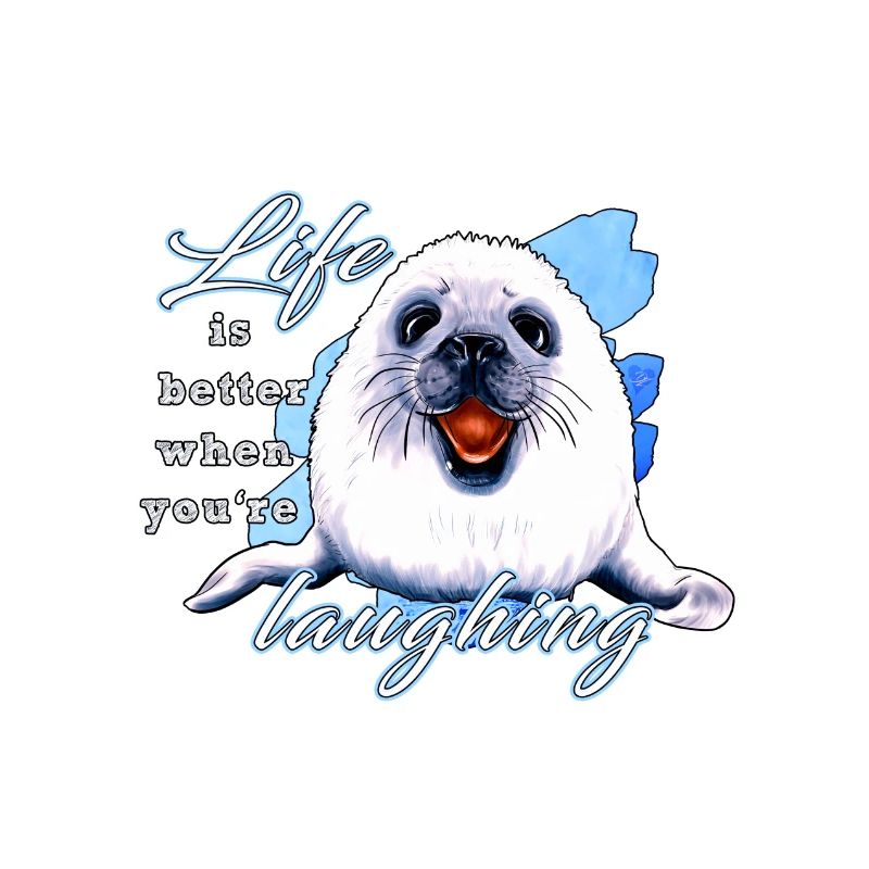 Lachende Robbe | Yolo-Artwork