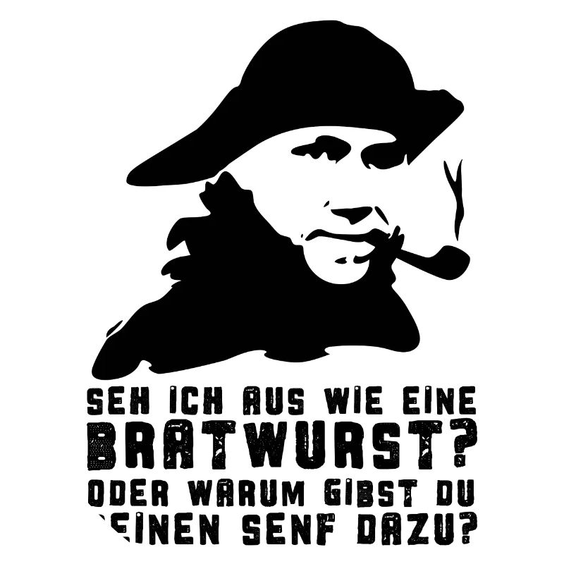 Bratwurst - Senf dazu geben