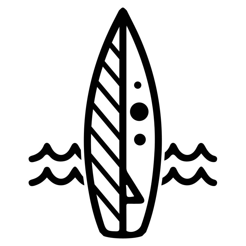 Surfboard icon icon