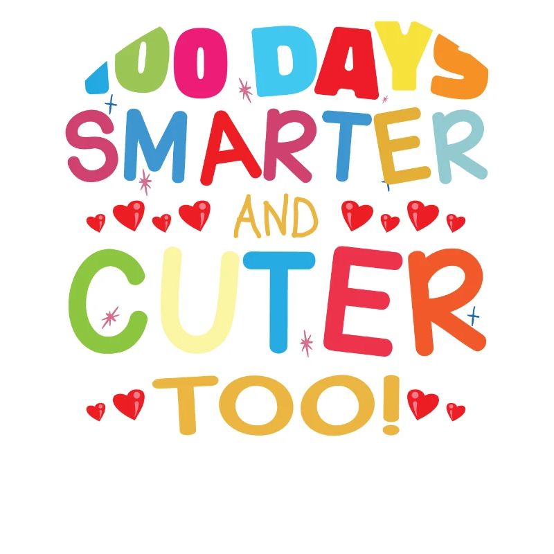 100 days smarter and cuter