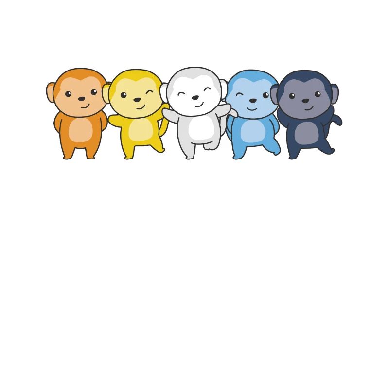 Aroace Flag Pride LGBTQ Mignon Singe