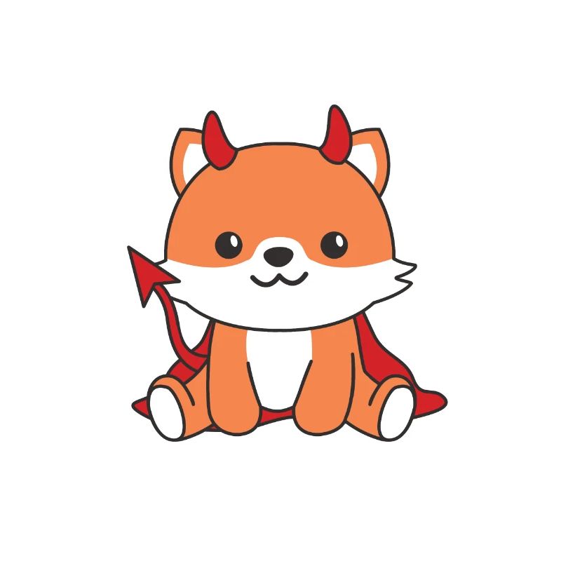 Fox Happy Halloween Devil Costume
