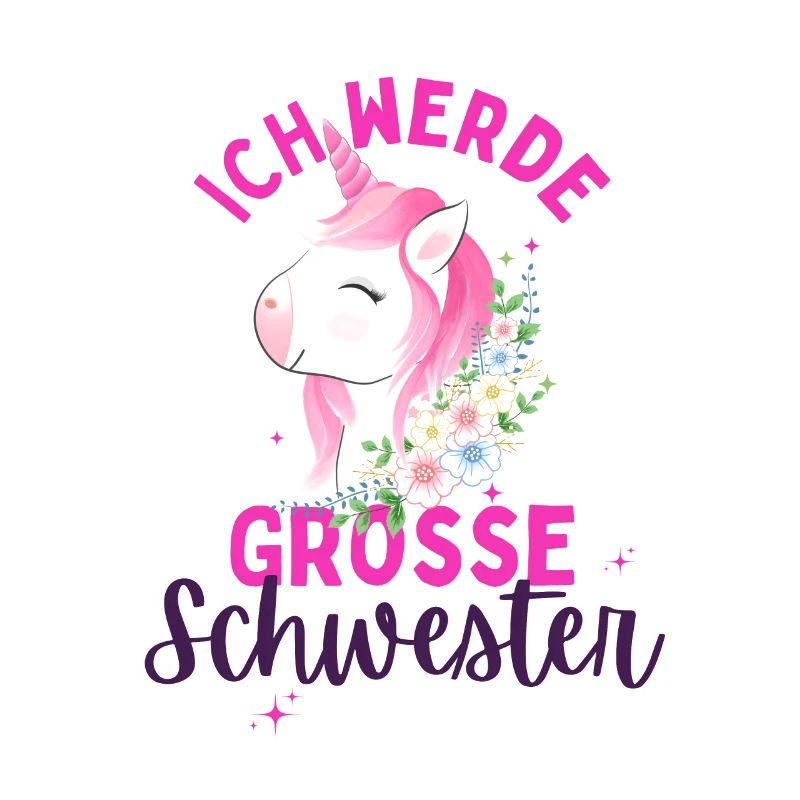 Ich werde Große Schwester 2024 Loading Einhorn