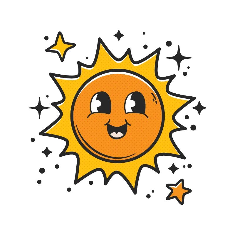 Frohe Sonne