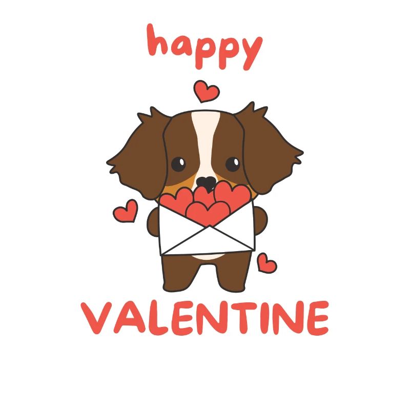 Australian Shepherd for Valentine's Day Cute Animals