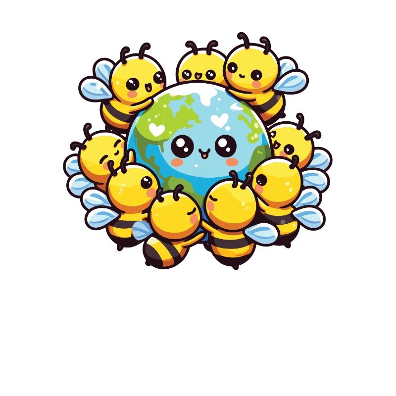 Save the Earth Bees Live Here Save The Bees