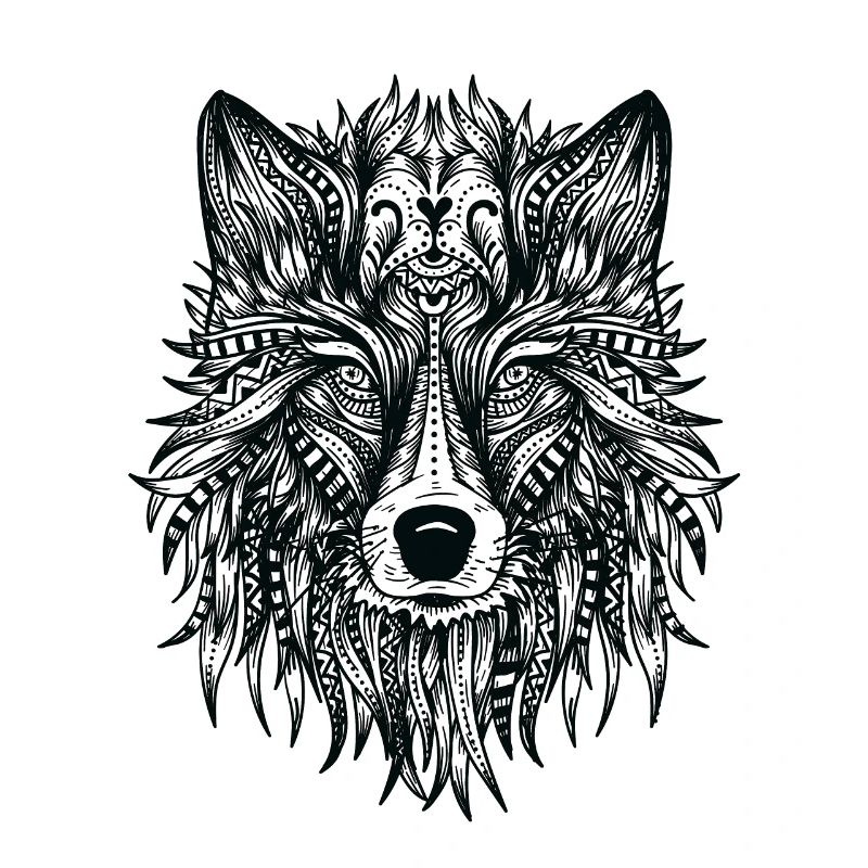 Wolf head