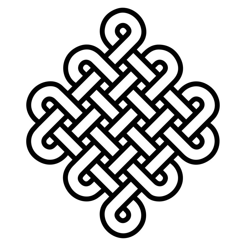 Knot Infinity Buddhism Tibet endless eternal celts