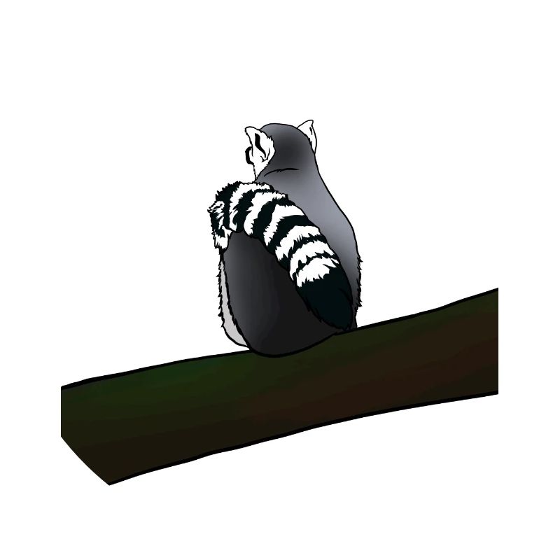 Lemur & Lemur monkey gift for monkey friends