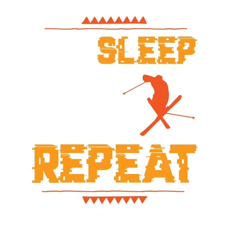 Eat Sleep Ski Repeat