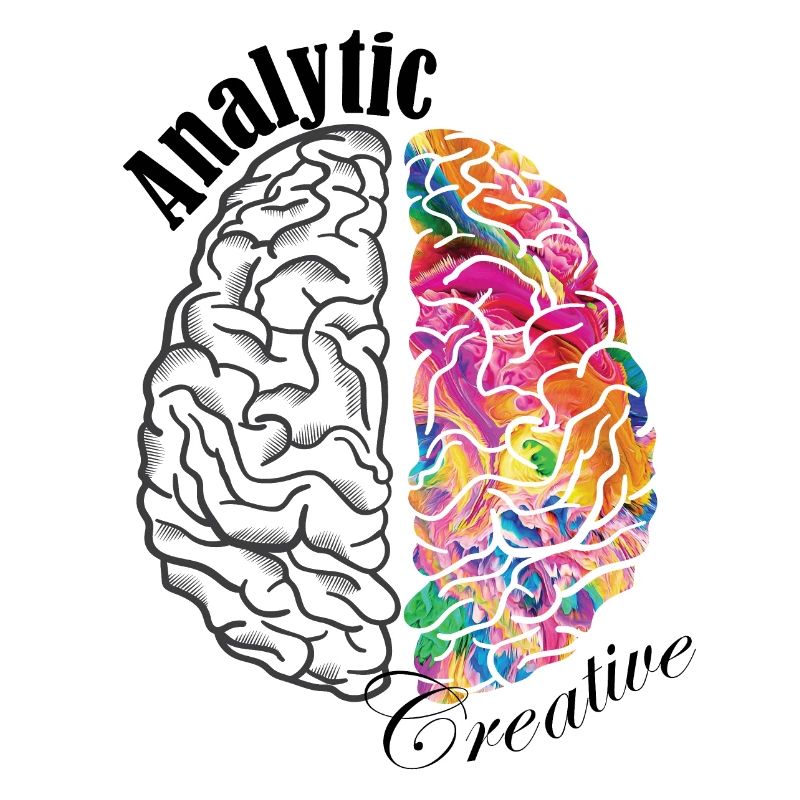 Analytic Creative Brain Left Brained Right Brained