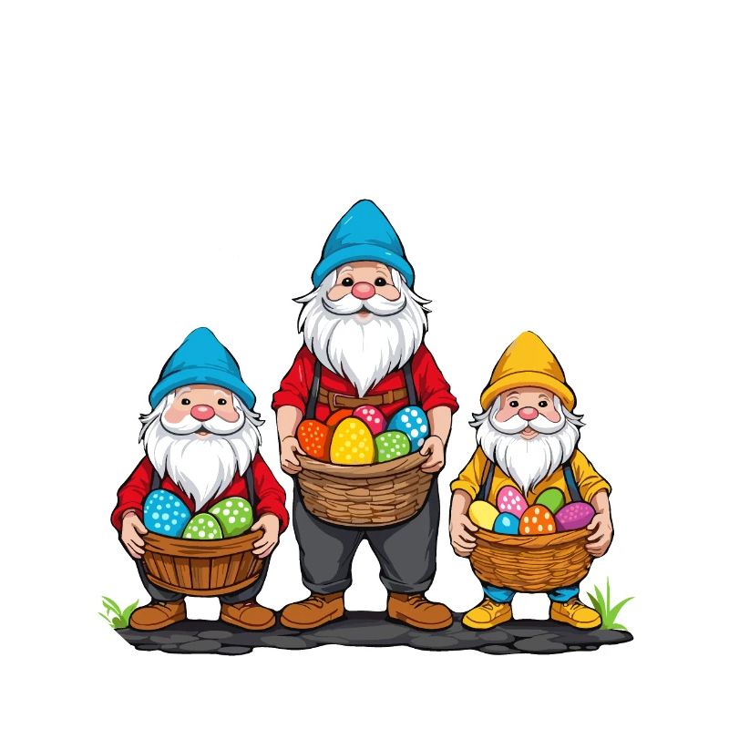 Easter Nordic Gnome Easter Bunny Funny