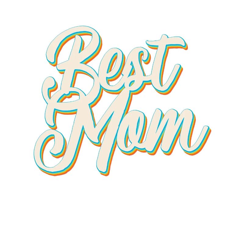 Beste Mom Stolze Mutter Muttertag Design